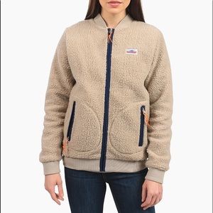penfield prescott bomber fleece jacket madewell